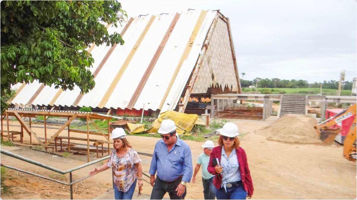 Obras de revitalização do CAIC